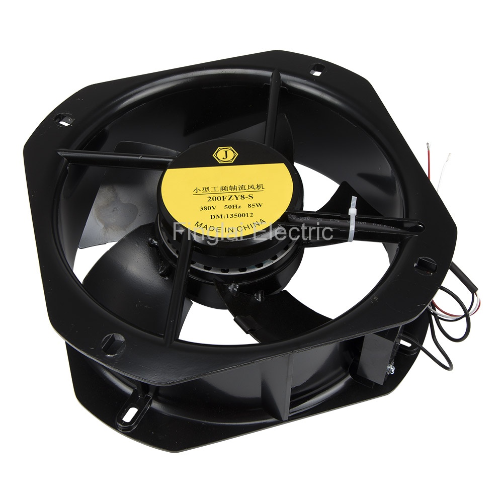 200FZY8-S single phase AC 380V axial flow fan