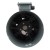 G-100A 193mm diameter single phase AC 220V with fan housing inverter axial flow fan