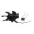 G-100A 193mm diameter single phase AC 220V no fan housing inverter axial flow fan