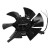 G-100A 193mm diameter three phases AC 380V no fan housing inverter axial flow fan