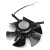 G-100A 193mm diameter AC 380V no fan housing inverter axial flow fan