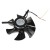 G-112A 217mm diameter AC 380V no fan housing inverter axial flow fan