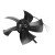 G-160A 314mm diameter AC 380V no case inverter axial flow fan