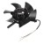 G-90A 175mm diameter three phases AC 380V no fan housing inverter axial flow fan