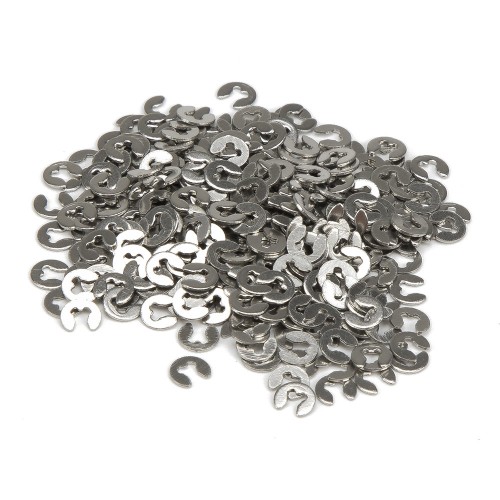 FCCE01 1.2mm diameter 304 stainless steel E clip 1.2 mm washer circlip jump ring