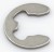 FCCE01 7mm diameter 304 stainless steel E clip 7 mm washer circlip jump ring