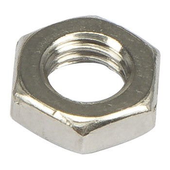 FN01 M5 304 stainless steel hexagon thin nut