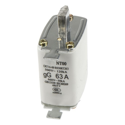 NT00 63A blade ceramic fuse link RT16-00 RO30