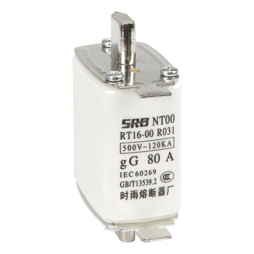 NT00 80A blade ceramic fuse link RT16-00 RO30