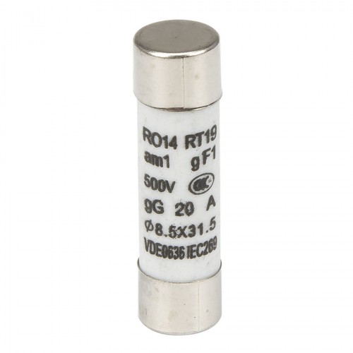 R014 8.5x31.5mm 20A 500V ceramic tube fuse