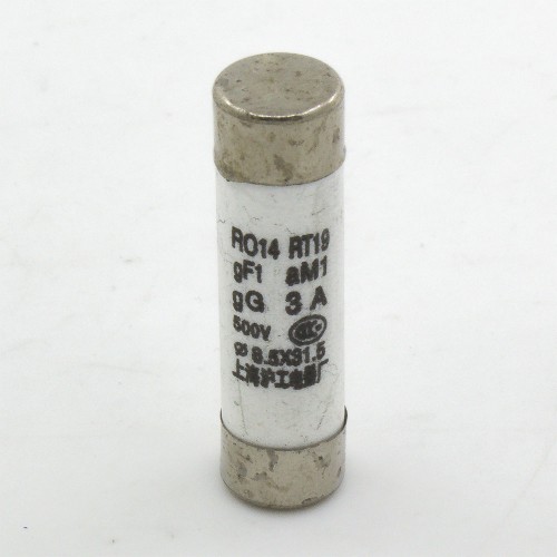 R014 8.5x31.5mm 3A 500V ceramic tube fuse