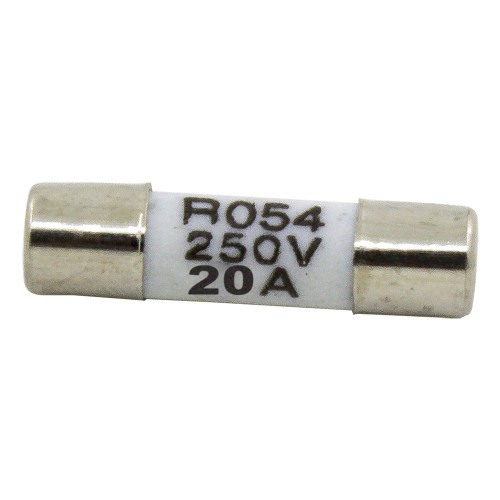 R054 5*20mm 20A 250V ceramic tube fuse