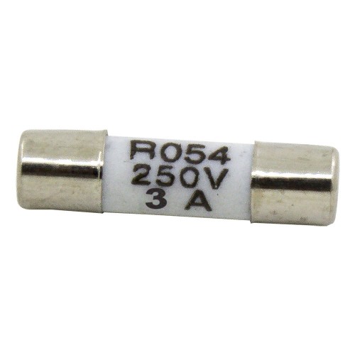 R054 5*20mm 3A 250V ceramic tube fuse