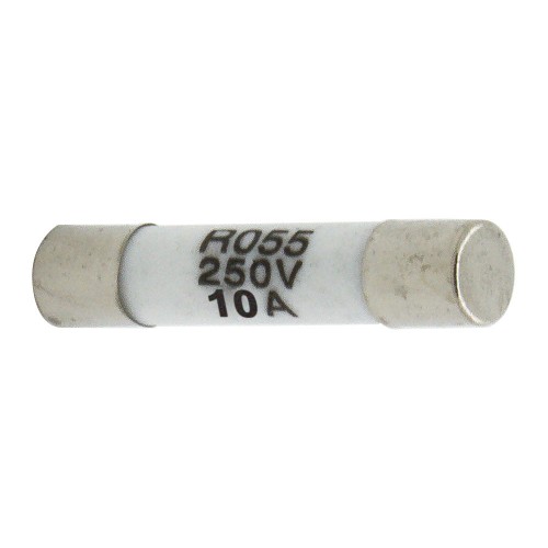 R055 5*25mm 10A 250V ceramic tube fuse