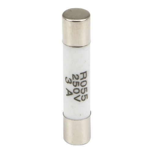 R055 5*25mm 3A 250V ceramic tube fuse