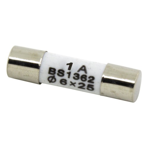 R057 6*25mm 1A 250V ceramic tube fuse
