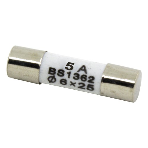 R057 6*25mm 5A 250V ceramic tube fuse