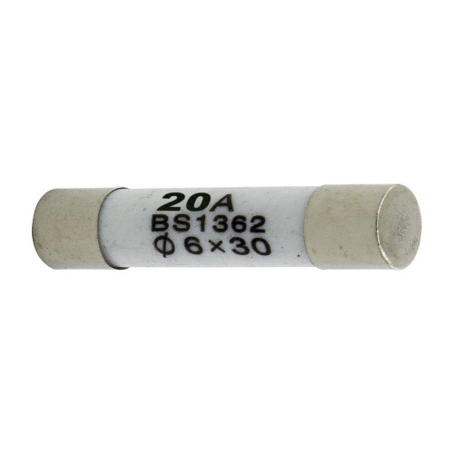R058 6*30mm 20A 250V ceramic tube fuse