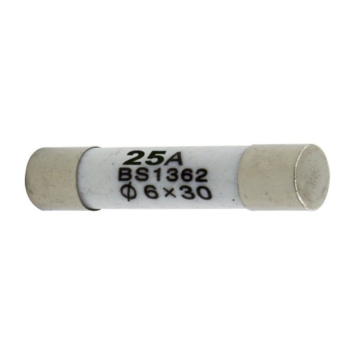 R058 6*30mm 25A 250V ceramic tube fuse