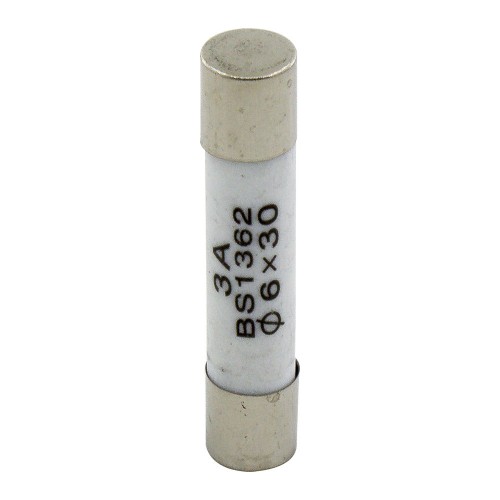 R058 6*30mm 3A 250V ceramic tube fuse