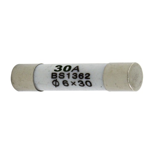 R058 6*30mm 30A 250V ceramic tube fuse