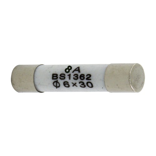 R058 6*30mm 8A 250V ceramic tube fuse