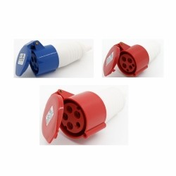 Industrial cable sleeve connectors