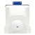 113L 16A 2P E 3 pin 220-240V IP44 single phase splashproof industrial surface mounting socket with cable sleeve
