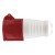 224 32A 3P E 4 pin 380-415V IP44 three phase splashproof industrial connector coupler
