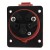 415 16A 3P N E 5 pin 220-380V/240-415V IP44 three phase splashproof industrial flush mounting angled socket