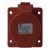 415 16A 3P N E 5 pin 220-380V/240-415V IP44 three phase splashproof industrial flush mounting angled socket