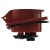 415 16A 3P N E 5 pin 220-380V/240-415V IP44 three phase splashproof industrial flush mounting angled socket