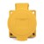 323-4 32A 2P E 3 pin 110-130V IP44 single phase splashproof industrial flush mounting socket