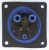 313 16A 2P E 3 pin 220-240V IP44 single phase splashproof industrial flush mounting socket