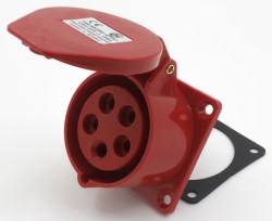 CM1-315, CM1-325 industrial flush mounting socket