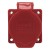 315 16A 3P N E 5 pin 220-380V/240-415V IP44 three phase splashproof industrial flush mounting socket