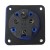 333 63A 2P E 3 pin 220-240V IP67 single phase watertight industrial flush mounting socket