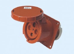 CM1-334, CM1-344 industrial flush mounting socket