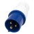 013 16A 2P E 3 pin 220-240V IP44 single phase splashproof industrial plug