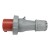 034 63A 3P E 4 pin 380-415V IP67 three phase watertight industrial plug