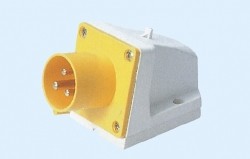 Industrial surface mounting appliance inlets