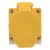 123-4 32A 2P E 3 pin 110-130V IP44 single phase splashproof industrial surface mounting socket