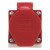 115 16A 3P N E 5pin 220-380V/240-415V IP44 three phase splashproof industrial surface mounting socket