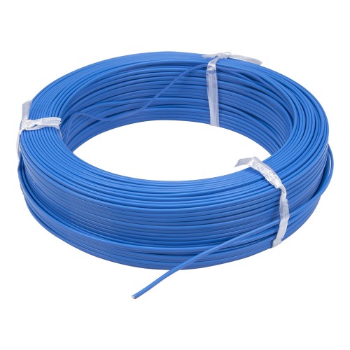 FTARE03-K 2*1*0.5mm 100m/1 roll K thermocouple flat PTFE extension wire compensation wire cable for temperature sensor