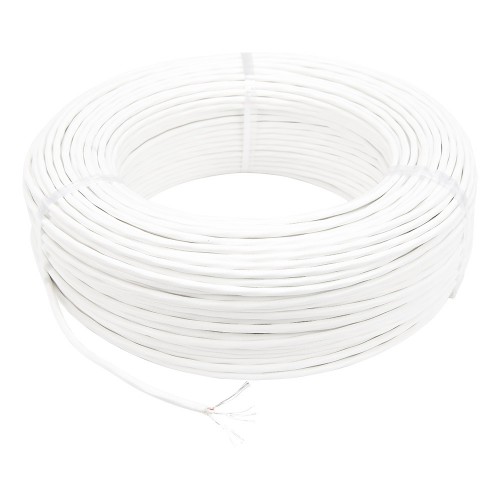 FTARE03-PT100 3*7*0.2mm 100m/1 roll PT100 RTD white FEP extension wire compensation wire cable for temperature sensor