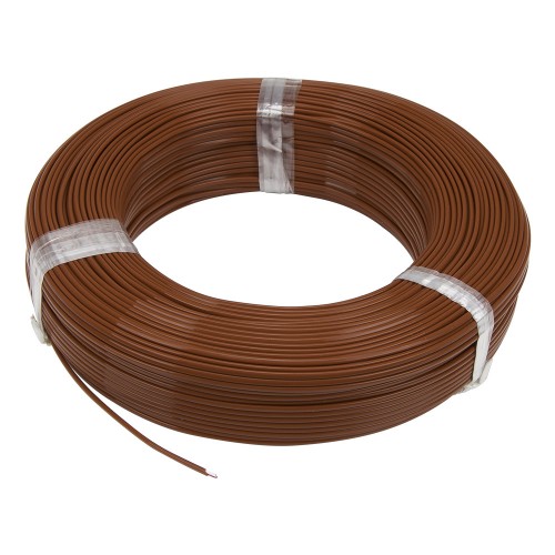 FTARE03-T 2*1*0.3mm 100m/1 roll T thermocouple flat FEP extension wire compensation wire cable for temperature sensor