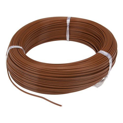 FTARE03-T 2*1*0.5mm 100m/1 roll T thermocouple flat PTFE extension wire compensation wire cable for temperature sensor