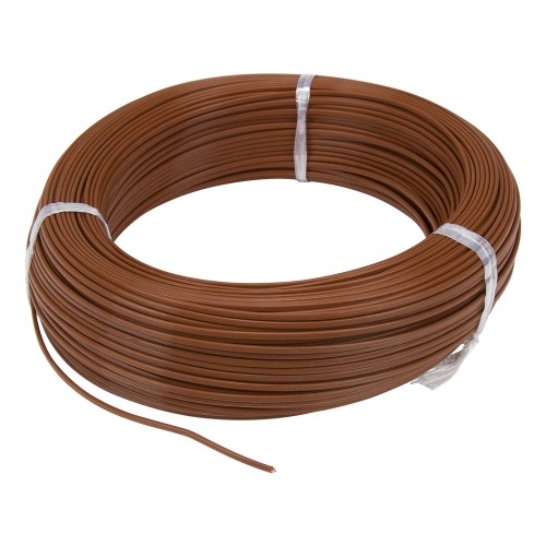 FTARE03-T 2*1*0.5mm 100m/1 roll T thermocouple flat FEP extension wire compensation wire cable for temperature sensor