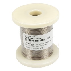 TT-K 30AWG 100m/1 roll K thermocouple solid wire PFA extension wire compensation wire cable for temperature sensor