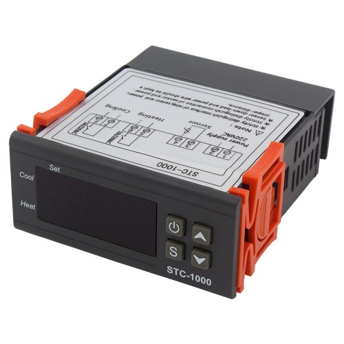 STC-1000 high quality AC 220V cooling and heating converted automatically temperature controller